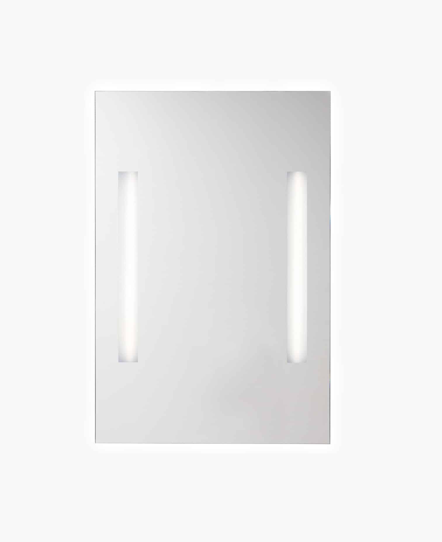 Mirror with LED lights